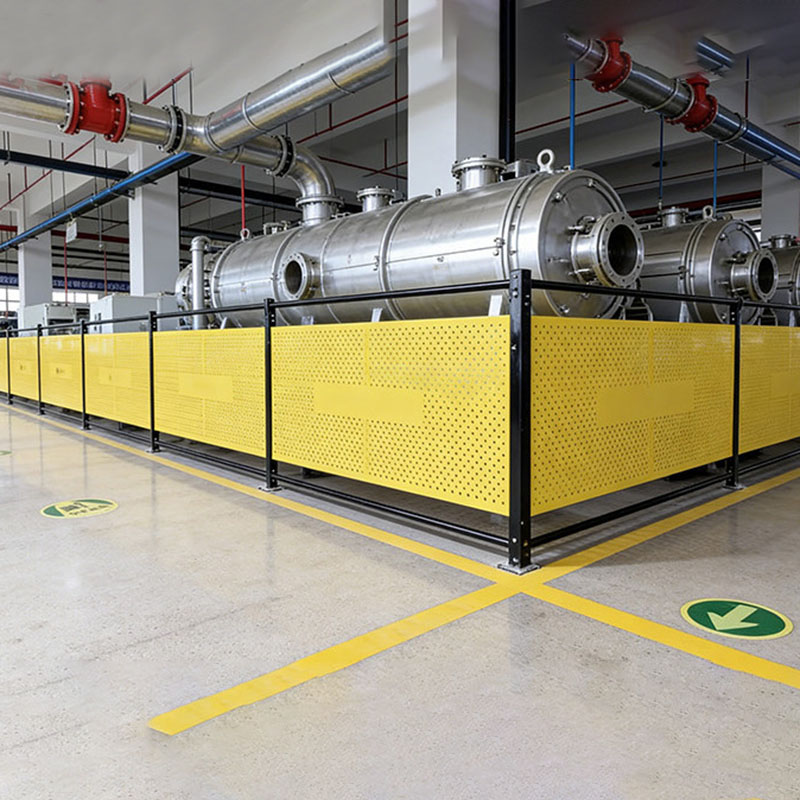 满天星冲孔板 通道观光围栏 车间隔离网